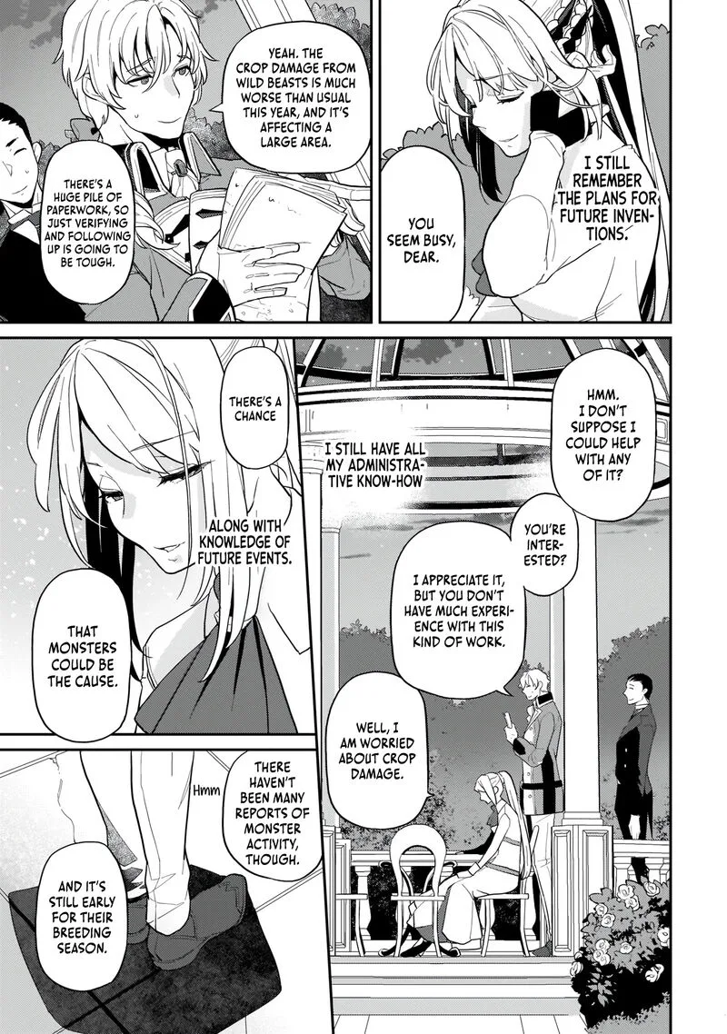 Akuyaku Ikka no Okugata, Shi ni Modori shite Kokoro wo Irekaeru. Chapter 1 page 18