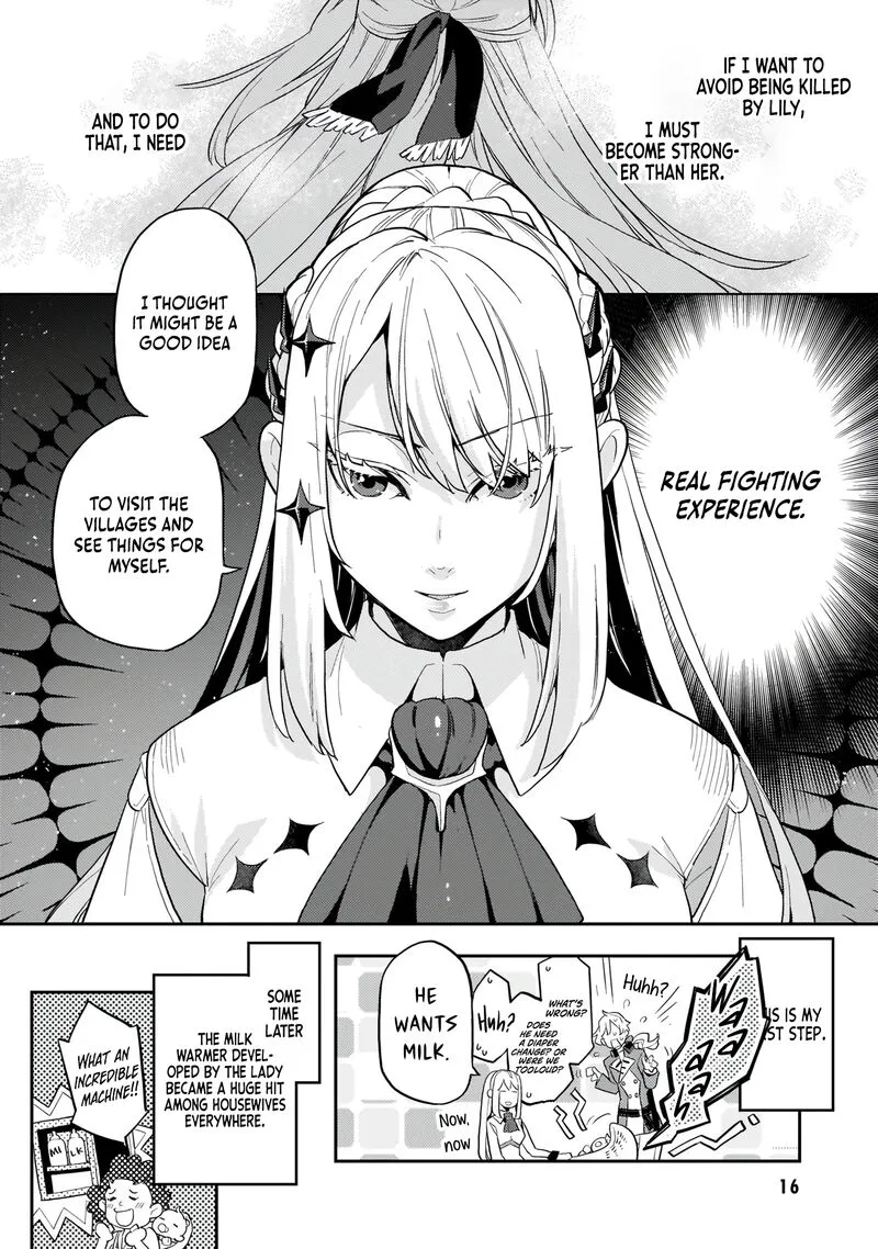 Akuyaku Ikka no Okugata, Shi ni Modori shite Kokoro wo Irekaeru. Chapter 1 page 19