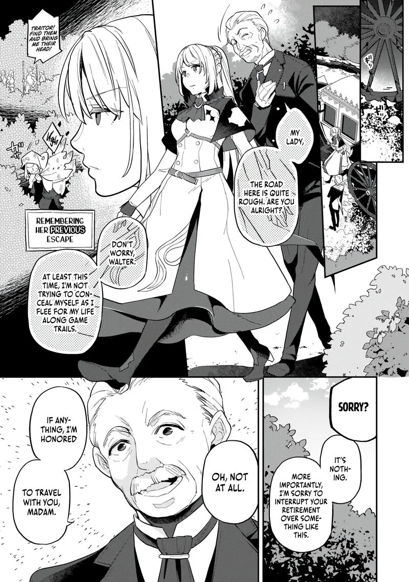 Akuyaku Ikka no Okugata, Shi ni Modori shite Kokoro wo Irekaeru. Chapter 1 page 20