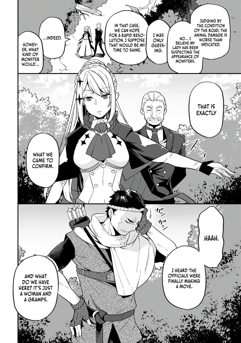 Akuyaku Ikka no Okugata, Shi ni Modori shite Kokoro wo Irekaeru. Chapter 1 page 21