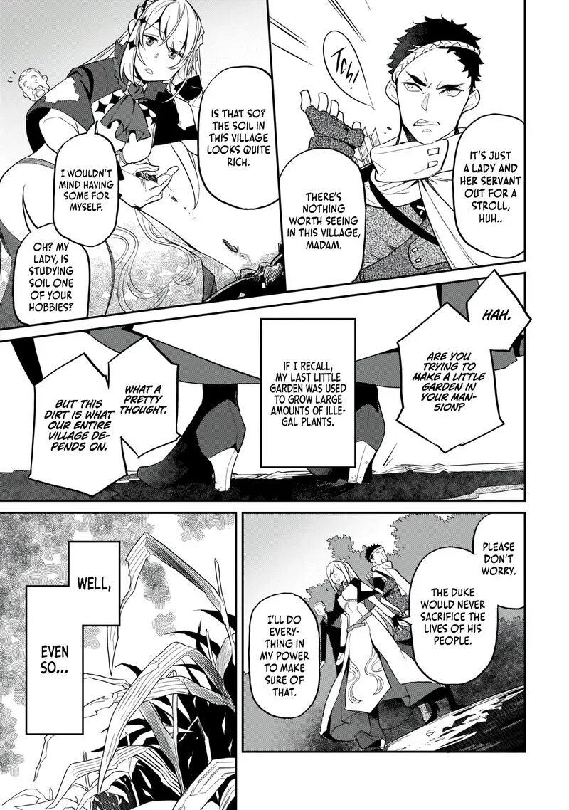 Akuyaku Ikka no Okugata, Shi ni Modori shite Kokoro wo Irekaeru. Chapter 1 page 22