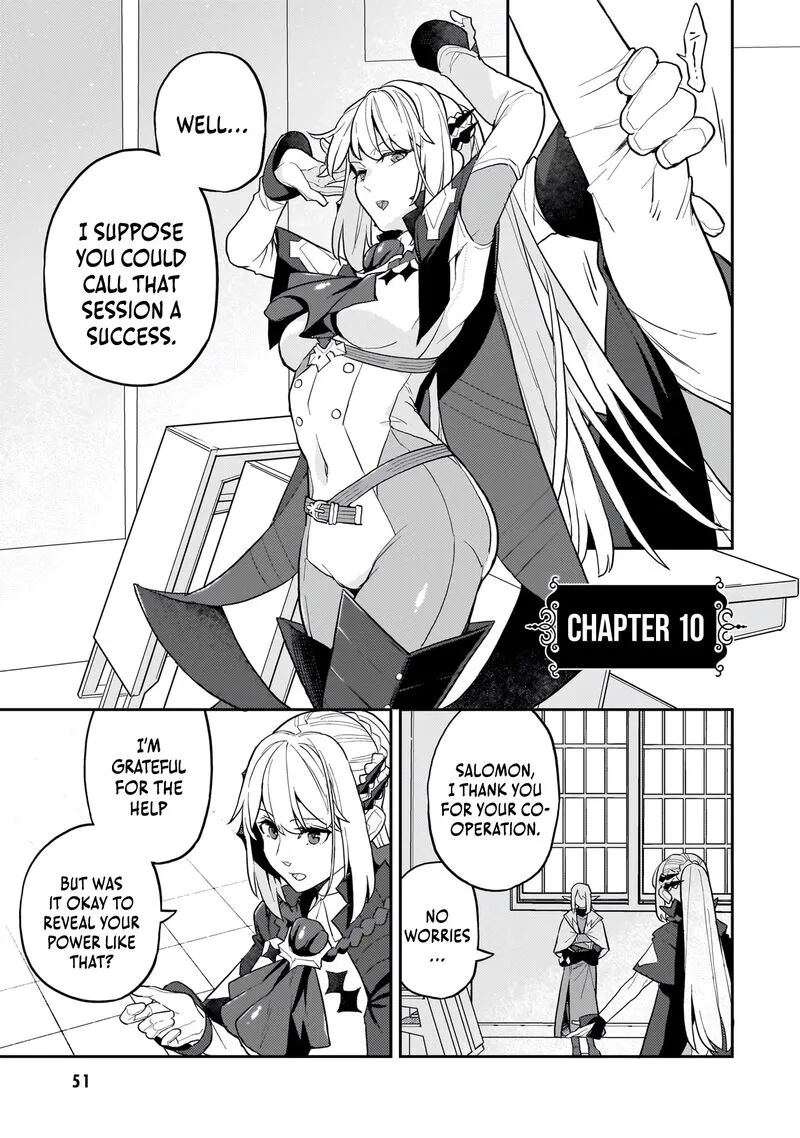 Akuyaku Ikka no Okugata, Shi ni Modori shite Kokoro wo Irekaeru. Chapter 10 page 2