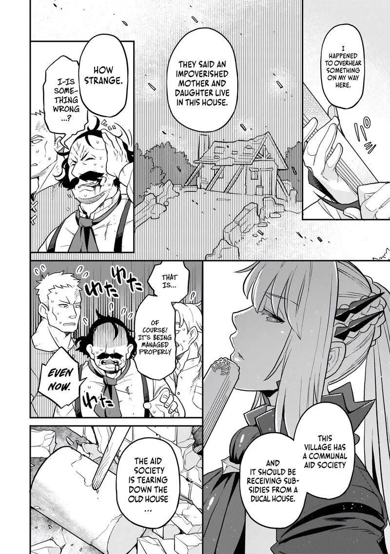 Akuyaku Ikka no Okugata, Shi ni Modori shite Kokoro wo Irekaeru. Chapter 10 page 22
