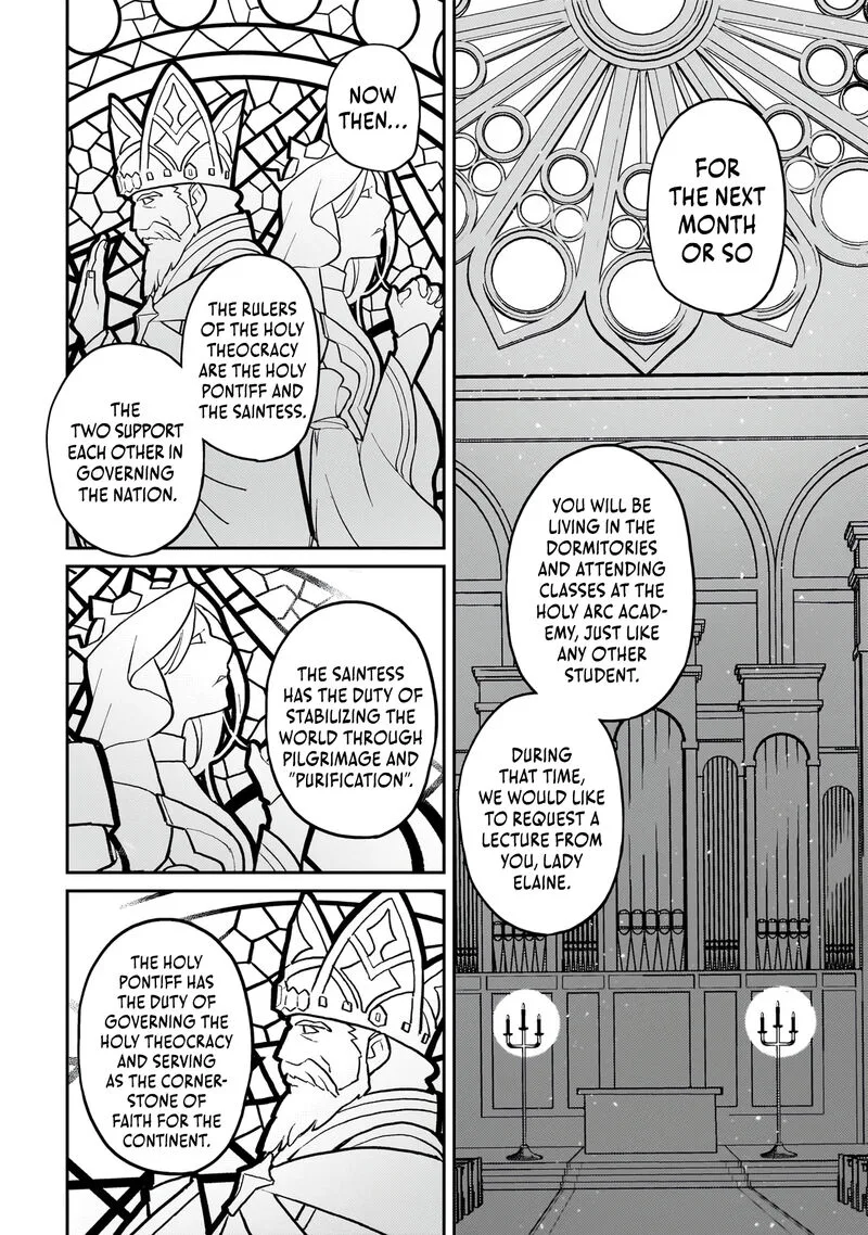 Akuyaku Ikka no Okugata, Shi ni Modori shite Kokoro wo Irekaeru. Chapter 13 page 22