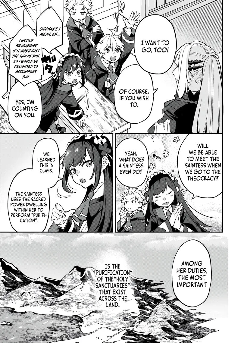 Akuyaku Ikka no Okugata, Shi ni Modori shite Kokoro wo Irekaeru. Chapter 13 page 14