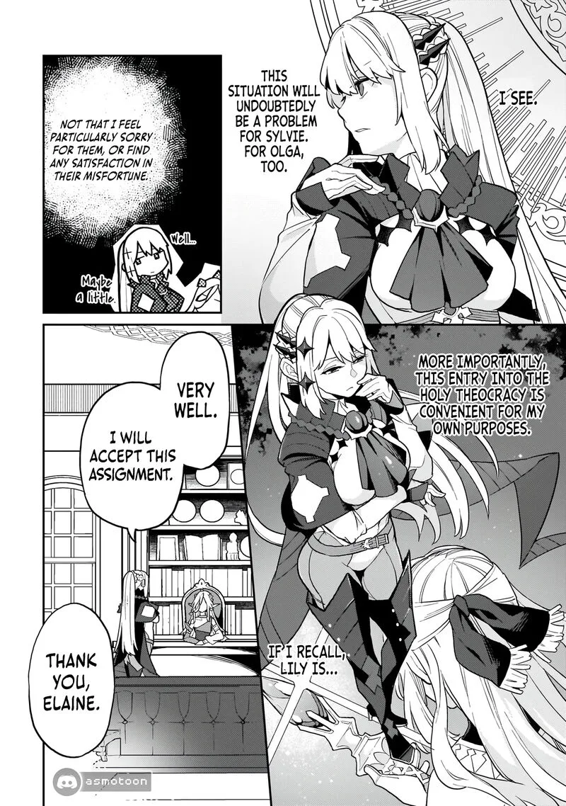 Akuyaku Ikka no Okugata, Shi ni Modori shite Kokoro wo Irekaeru. Chapter 13 page 11