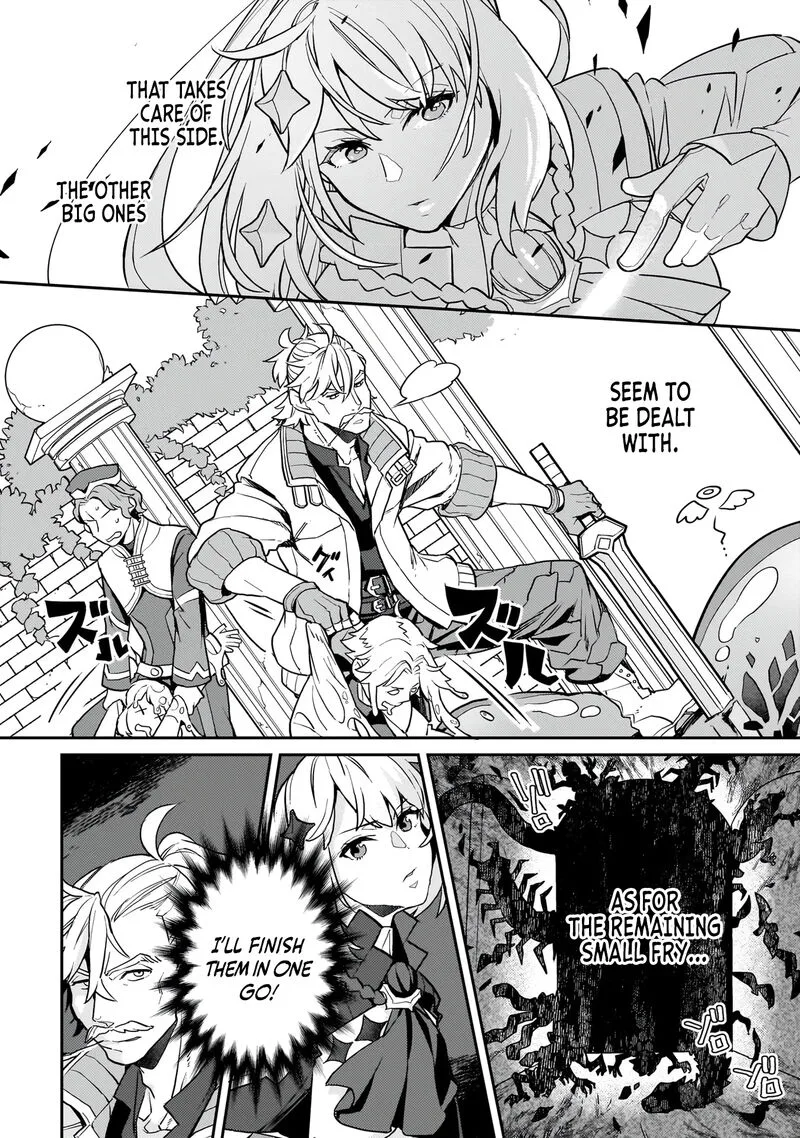 Akuyaku Ikka no Okugata, Shi ni Modori shite Kokoro wo Irekaeru. Chapter 13 page 32