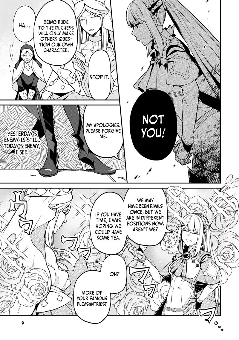 Akuyaku Ikka no Okugata, Shi ni Modori shite Kokoro wo Irekaeru. Chapter 14 page 11