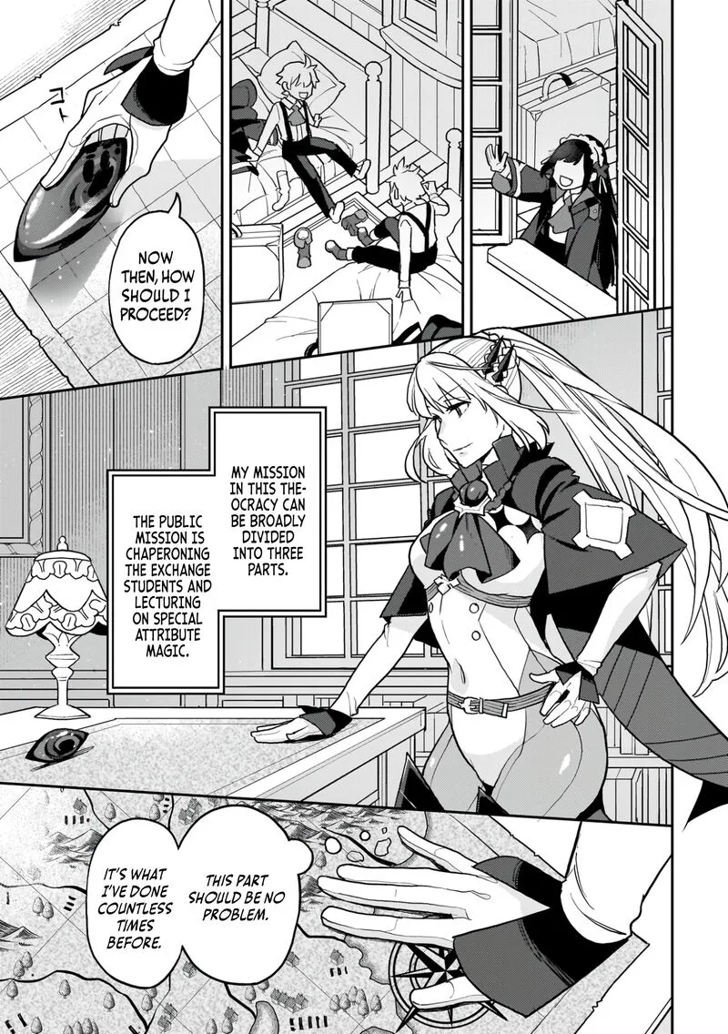 Akuyaku Ikka no Okugata, Shi ni Modori shite Kokoro wo Irekaeru. Chapter 14 page 27