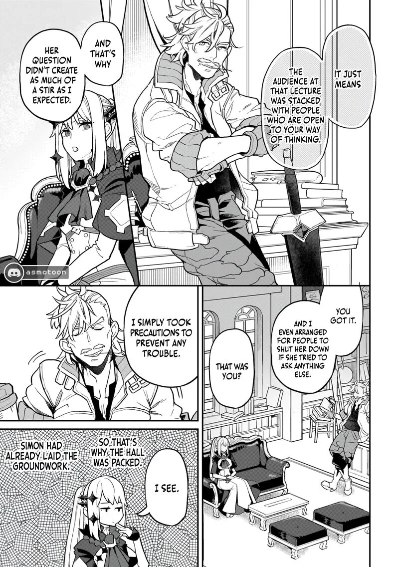 Akuyaku Ikka no Okugata, Shi ni Modori shite Kokoro wo Irekaeru. Chapter 16 page 12
