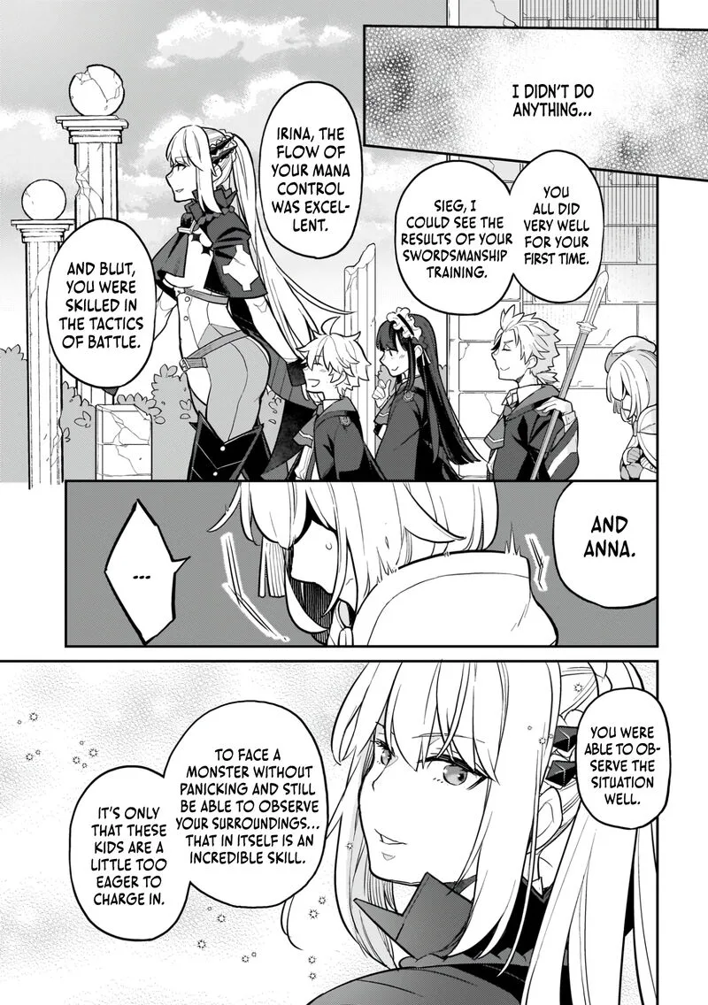 Akuyaku Ikka no Okugata, Shi ni Modori shite Kokoro wo Irekaeru. Chapter 17 page 20