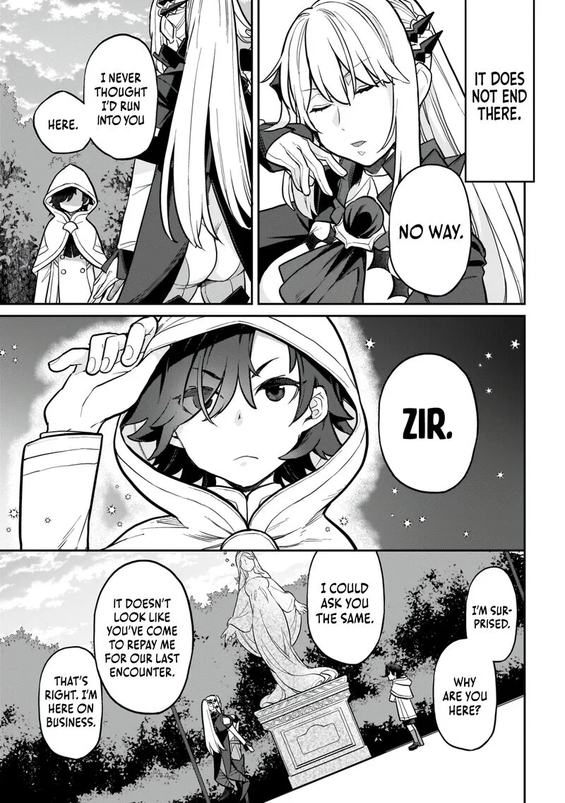 Akuyaku Ikka no Okugata, Shi ni Modori shite Kokoro wo Irekaeru. Chapter 19 page 14