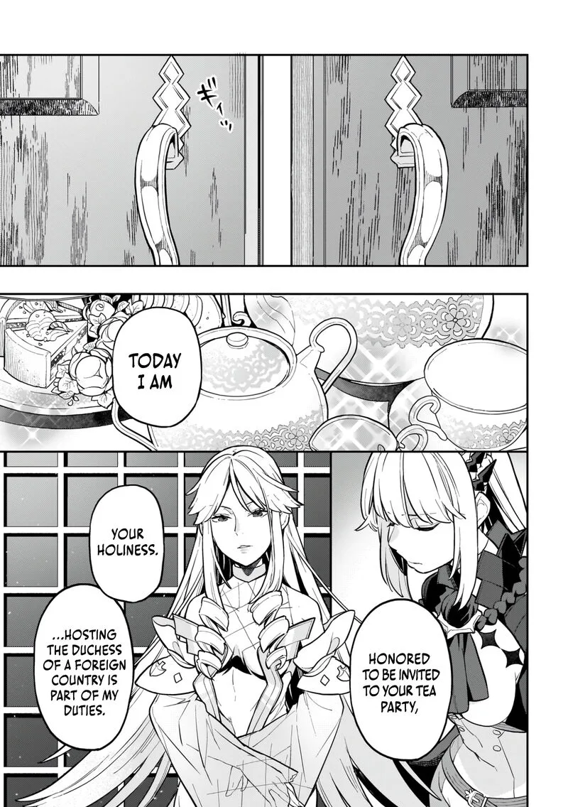 Akuyaku Ikka no Okugata, Shi ni Modori shite Kokoro wo Irekaeru. Chapter 19 page 22