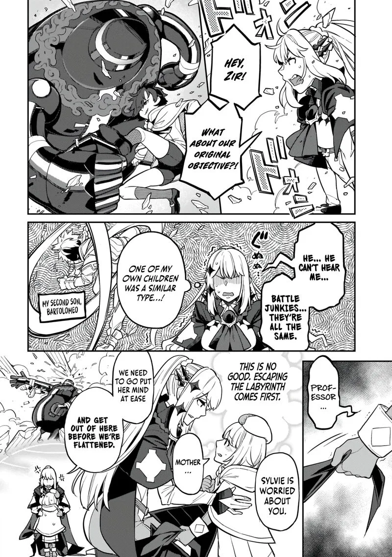 Akuyaku Ikka no Okugata, Shi ni Modori shite Kokoro wo Irekaeru. Chapter 20 page 24