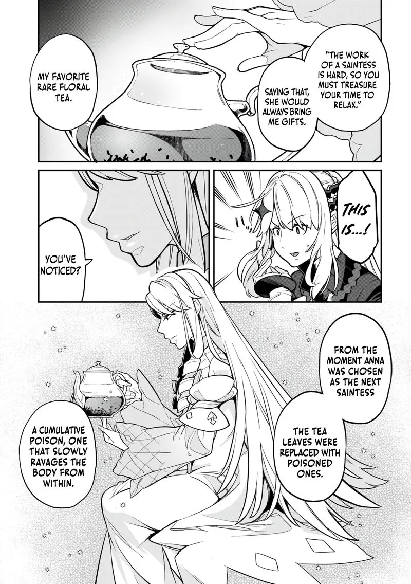 Akuyaku Ikka no Okugata, Shi ni Modori shite Kokoro wo Irekaeru. Chapter 21 page 22