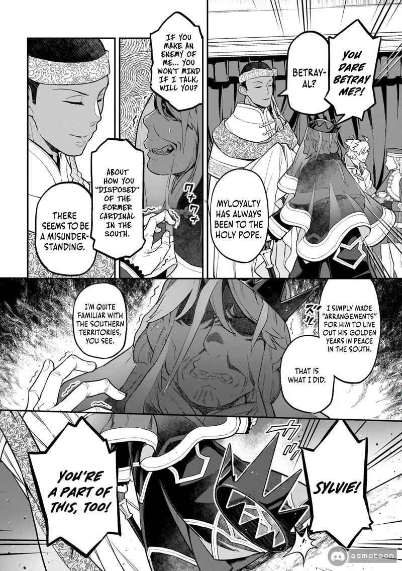 Akuyaku Ikka no Okugata, Shi ni Modori shite Kokoro wo Irekaeru. Chapter 22 page 11