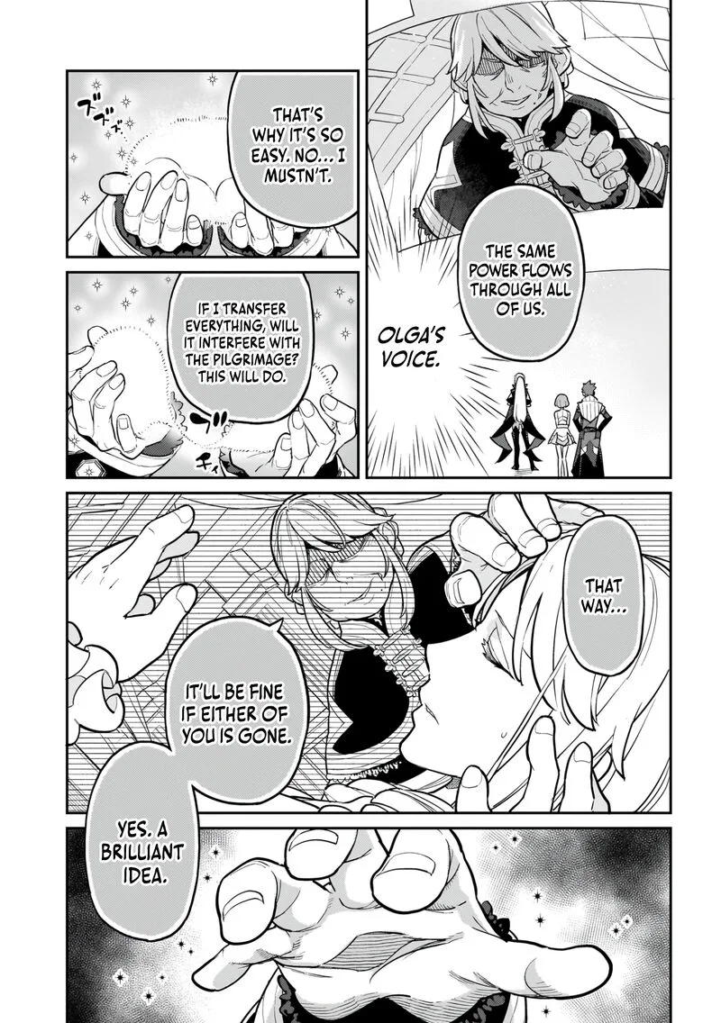 Akuyaku Ikka no Okugata, Shi ni Modori shite Kokoro wo Irekaeru. Chapter 23 page 14