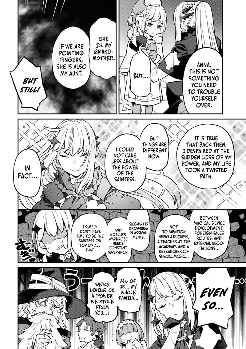 Akuyaku Ikka no Okugata, Shi ni Modori shite Kokoro wo Irekaeru. Chapter 24 page 14