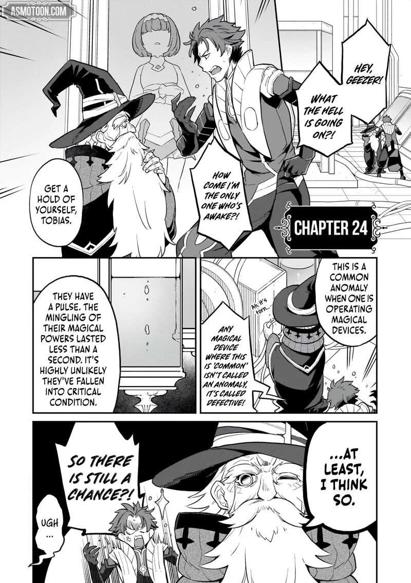 Akuyaku Ikka no Okugata, Shi ni Modori shite Kokoro wo Irekaeru. Chapter 24 page 1