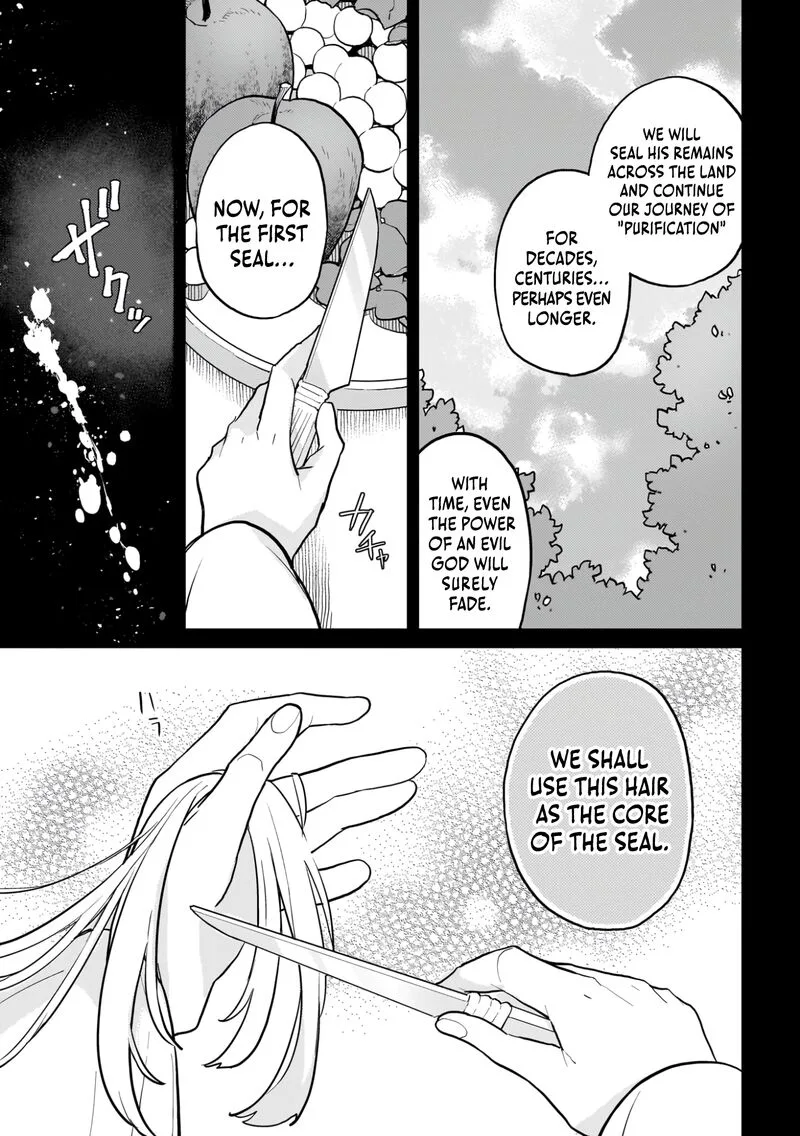 Akuyaku Ikka no Okugata, Shi ni Modori shite Kokoro wo Irekaeru. Chapter 24 page 7