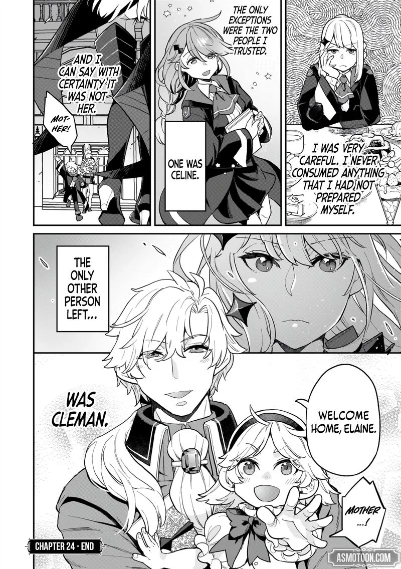 Akuyaku Ikka no Okugata, Shi ni Modori shite Kokoro wo Irekaeru. Chapter 24 page 28