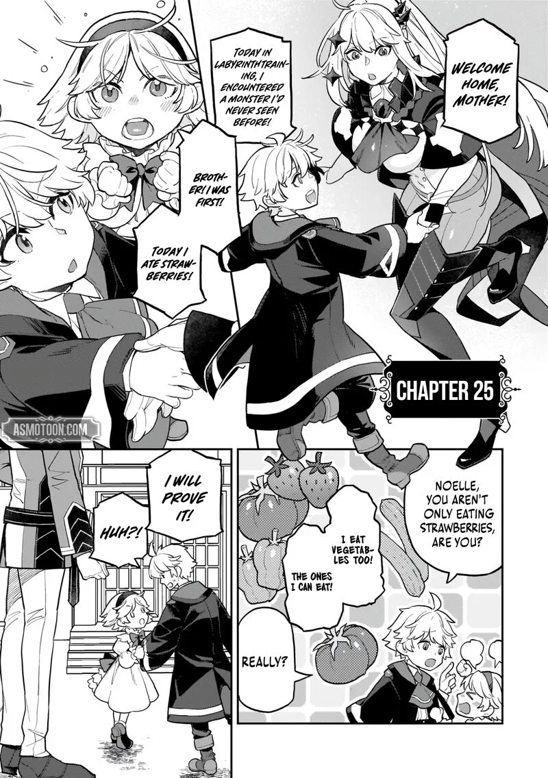 Akuyaku Ikka no Okugata, Shi ni Modori shite Kokoro wo Irekaeru. Chapter 25 page 1