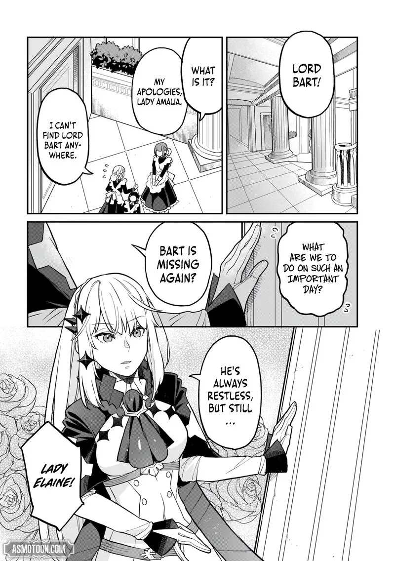 Akuyaku Ikka no Okugata, Shi ni Modori shite Kokoro wo Irekaeru. Chapter 25 page 6