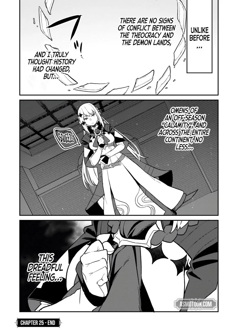 Akuyaku Ikka no Okugata, Shi ni Modori shite Kokoro wo Irekaeru. Chapter 25 page 21