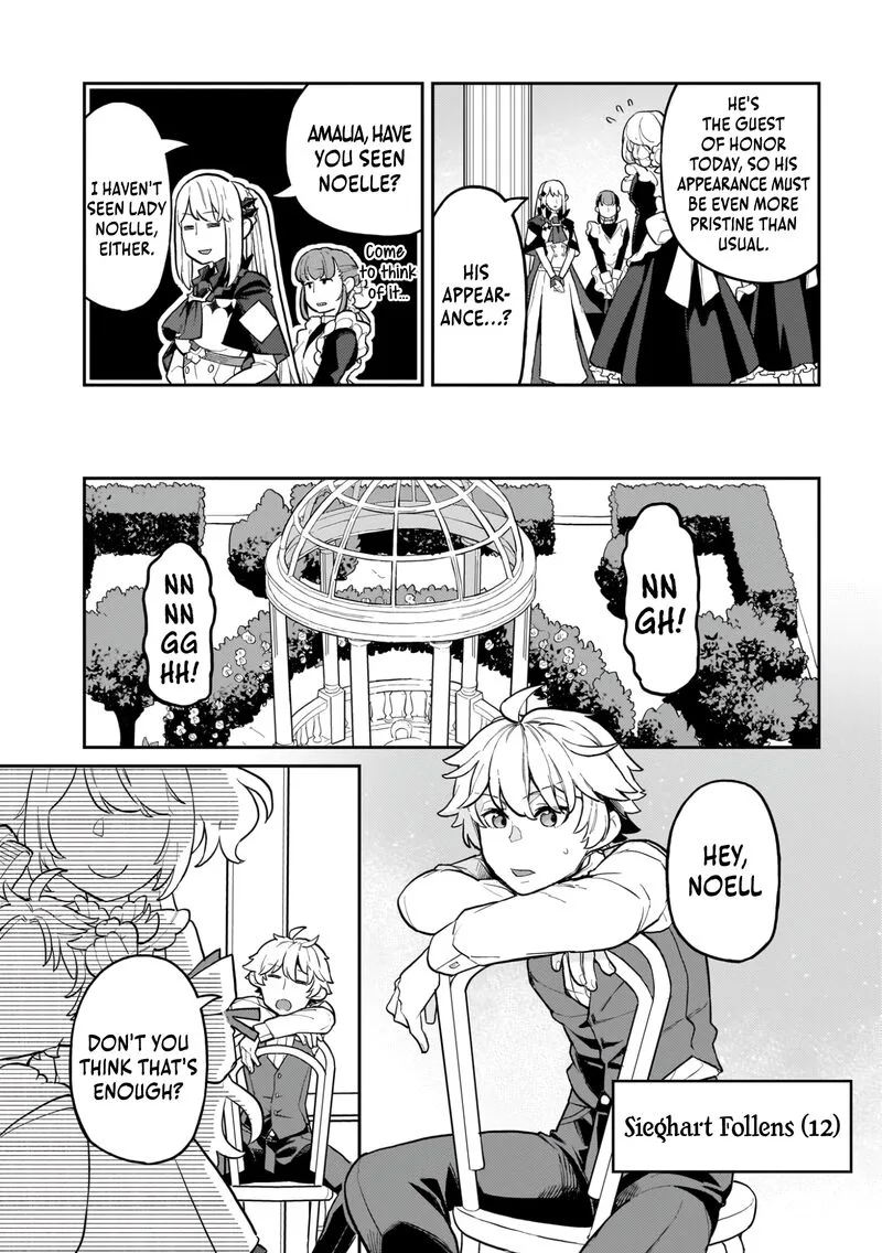 Akuyaku Ikka no Okugata, Shi ni Modori shite Kokoro wo Irekaeru. Chapter 25 page 7