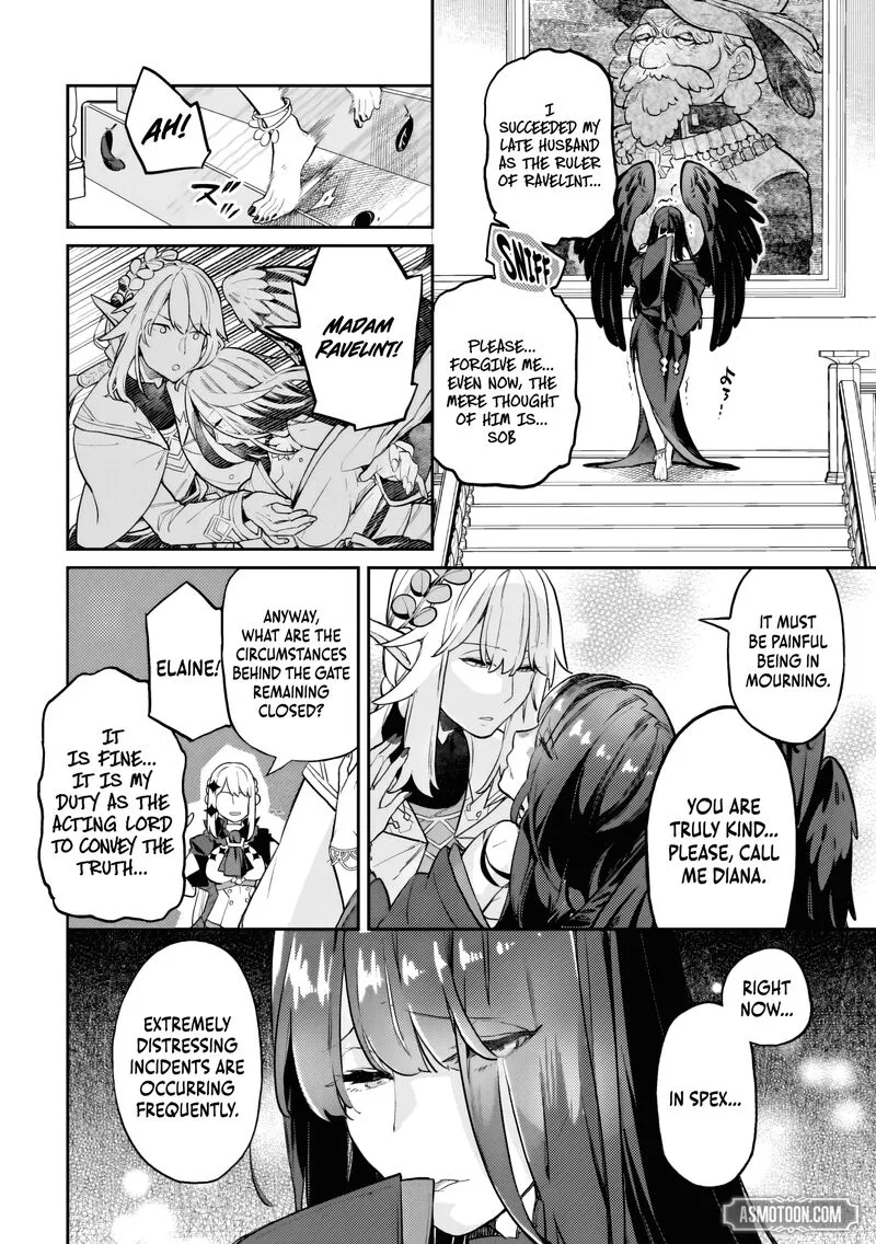Akuyaku Ikka no Okugata, Shi ni Modori shite Kokoro wo Irekaeru. Chapter 26 page 21