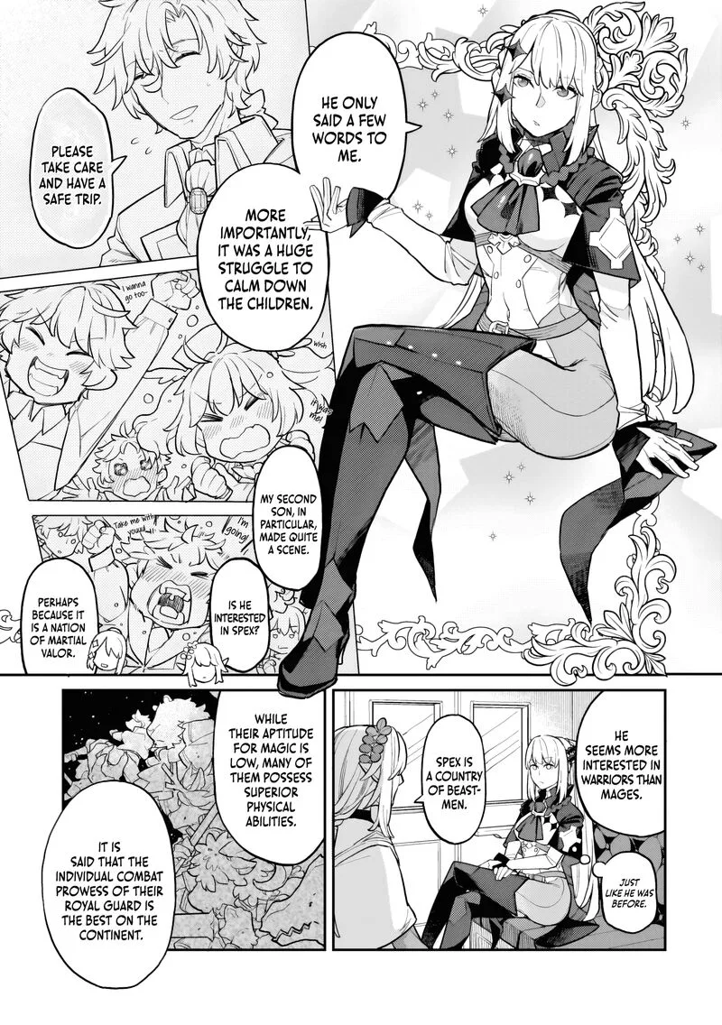 Akuyaku Ikka no Okugata, Shi ni Modori shite Kokoro wo Irekaeru. Chapter 26 page 16