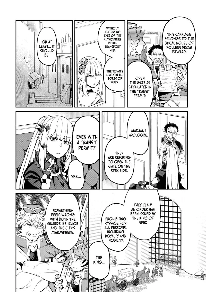 Akuyaku Ikka no Okugata, Shi ni Modori shite Kokoro wo Irekaeru. Chapter 26 page 19