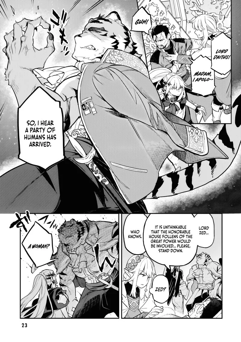 Akuyaku Ikka no Okugata, Shi ni Modori shite Kokoro wo Irekaeru. Chapter 26 page 24