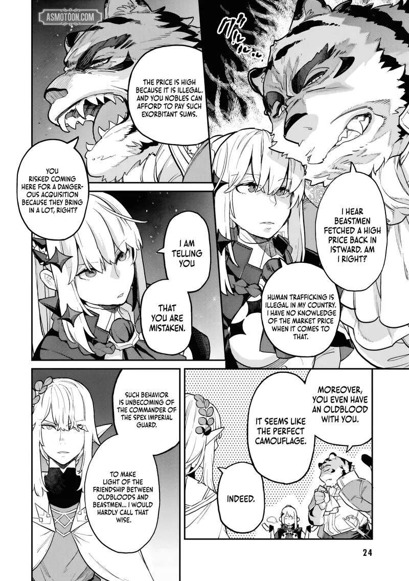 Akuyaku Ikka no Okugata, Shi ni Modori shite Kokoro wo Irekaeru. Chapter 26 page 25