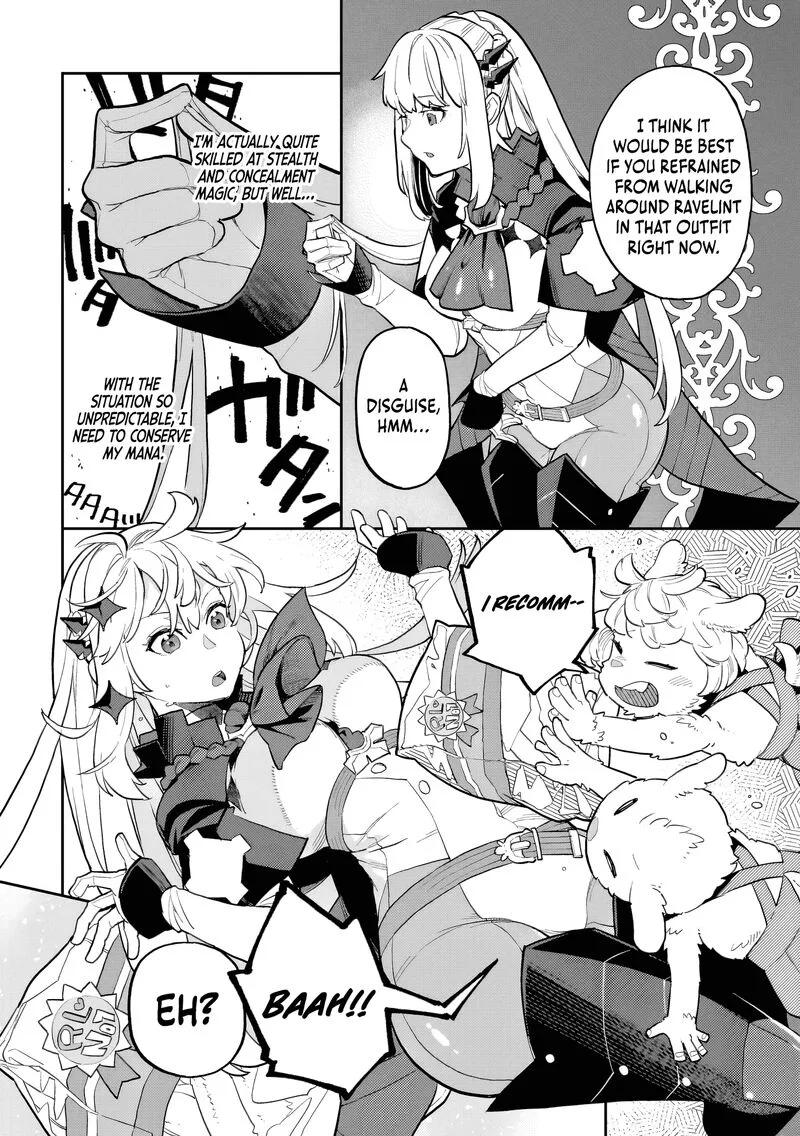 Akuyaku Ikka no Okugata, Shi ni Modori shite Kokoro wo Irekaeru. Chapter 28 page 22