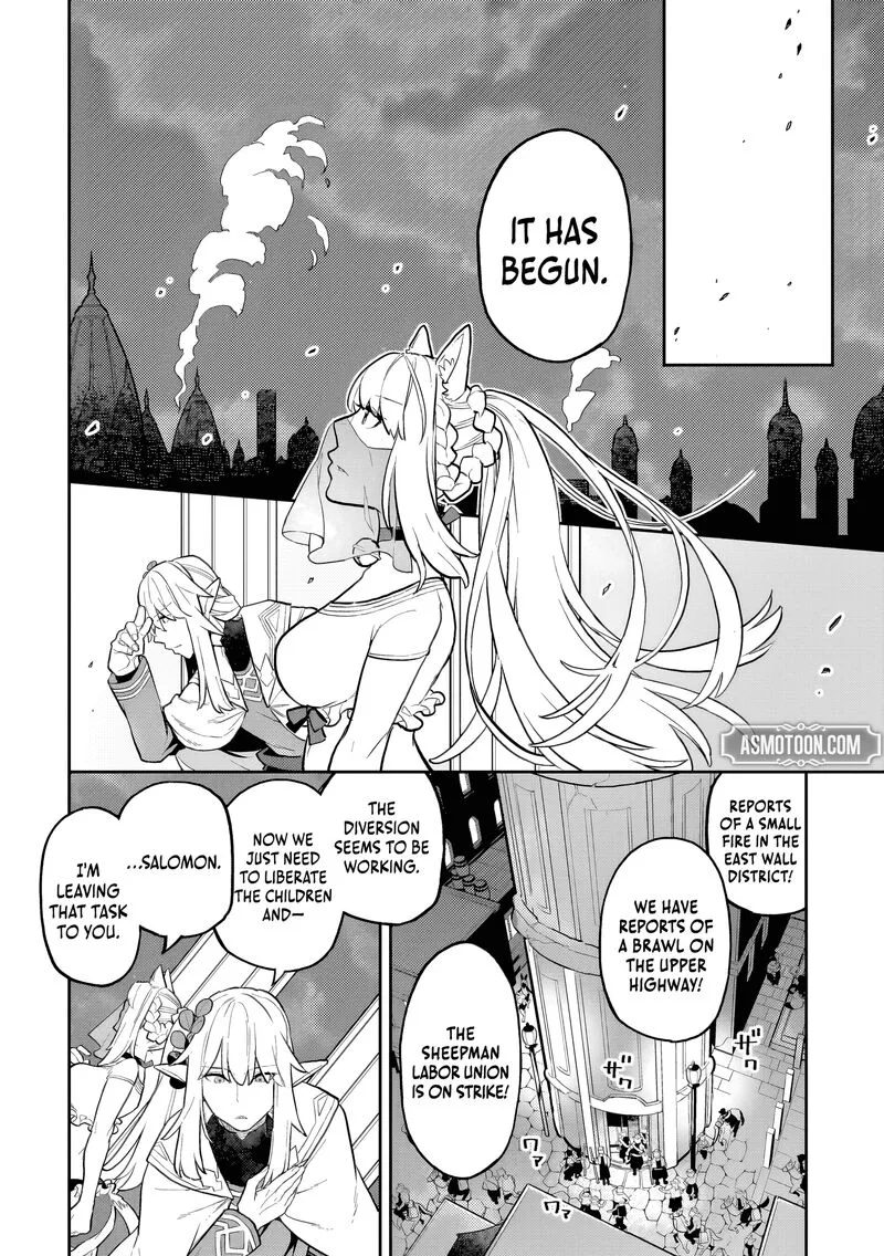 Akuyaku Ikka no Okugata, Shi ni Modori shite Kokoro wo Irekaeru. Chapter 29 page 12
