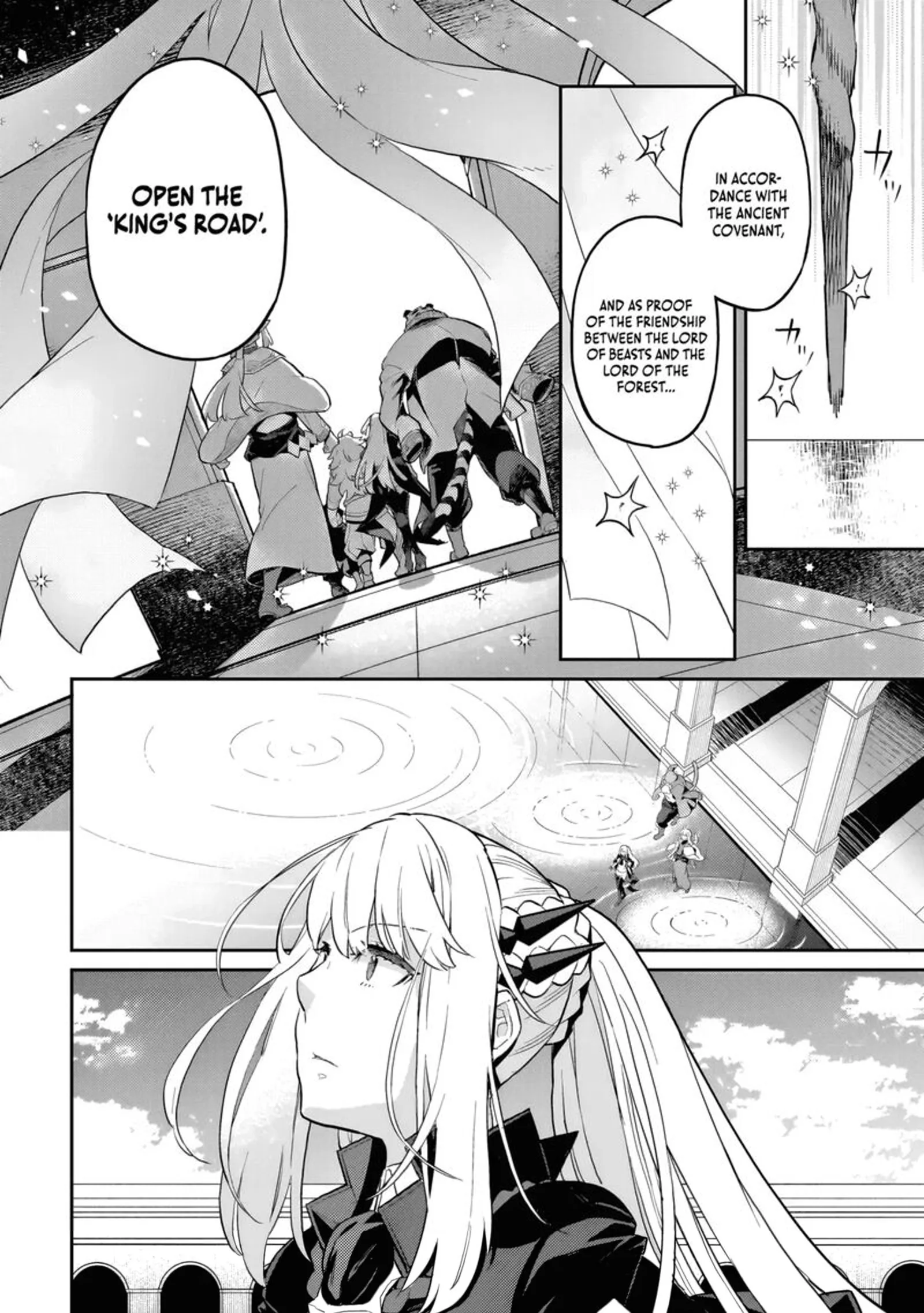 Akuyaku Ikka no Okugata, Shi ni Modori shite Kokoro wo Irekaeru. Chapter 32 page 8