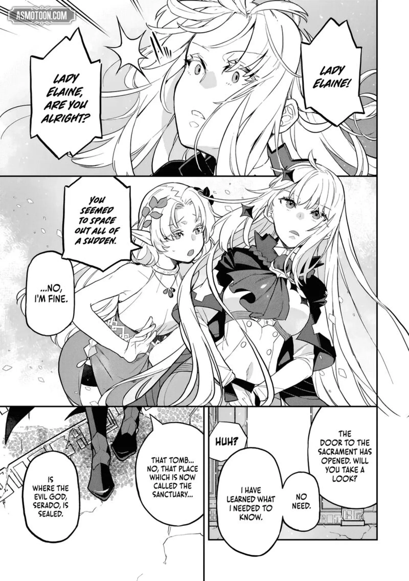 Akuyaku Ikka no Okugata, Shi ni Modori shite Kokoro wo Irekaeru. Chapter 32 page 25