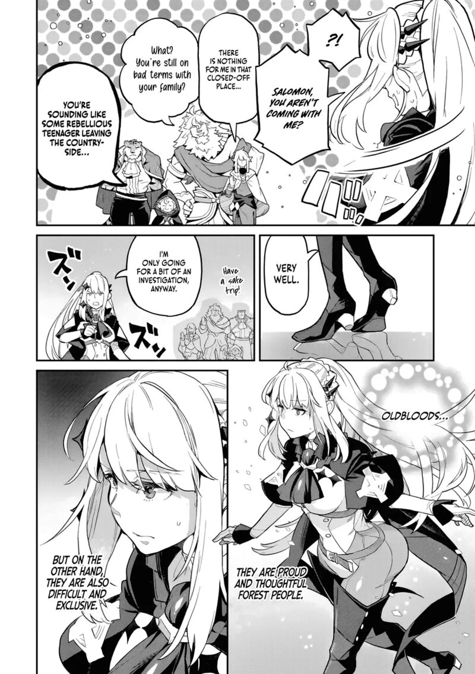Akuyaku Ikka no Okugata, Shi ni Modori shite Kokoro wo Irekaeru. Chapter 32 page 10