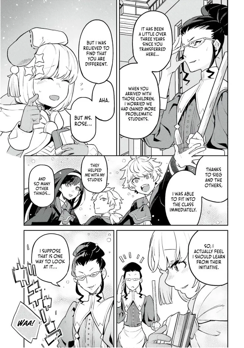 Akuyaku Ikka no Okugata, Shi ni Modori shite Kokoro wo Irekaeru. Chapter 33 page 3
