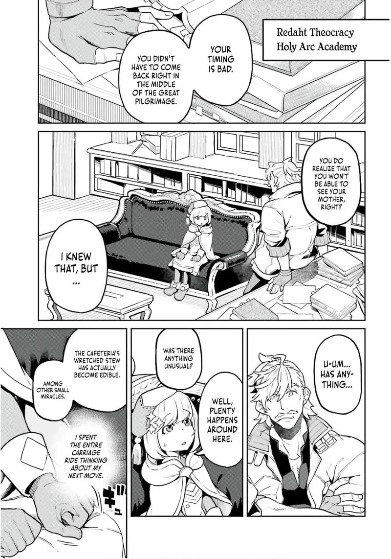 Akuyaku Ikka no Okugata, Shi ni Modori shite Kokoro wo Irekaeru. Chapter 33 page 13