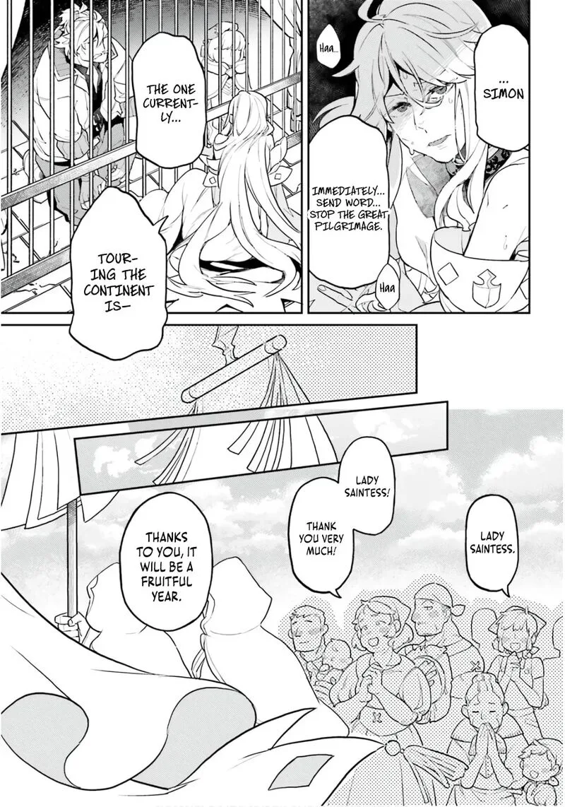 Akuyaku Ikka no Okugata, Shi ni Modori shite Kokoro wo Irekaeru. Chapter 33 page 29