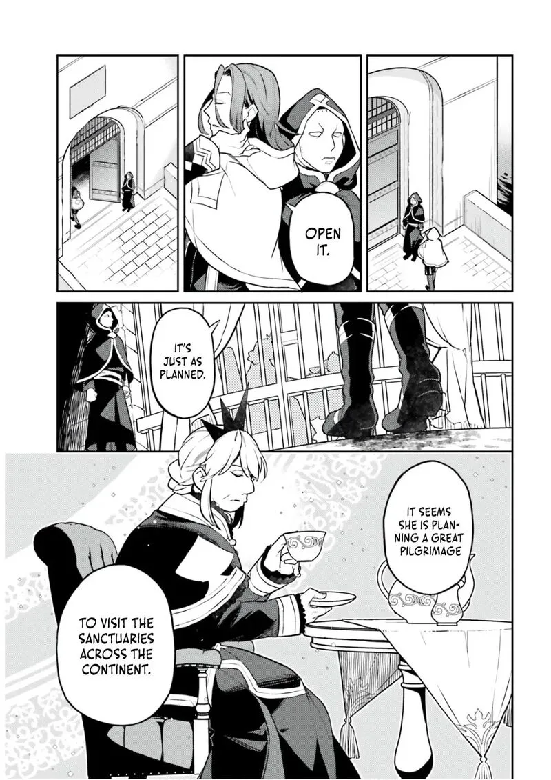 Akuyaku Ikka no Okugata, Shi ni Modori shite Kokoro wo Irekaeru. Chapter 34 page 21