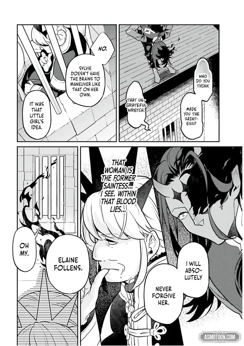 Akuyaku Ikka no Okugata, Shi ni Modori shite Kokoro wo Irekaeru. Chapter 34 page 14