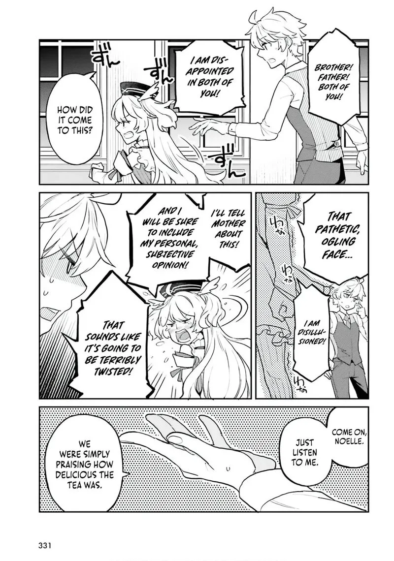 Akuyaku Ikka no Okugata, Shi ni Modori shite Kokoro wo Irekaeru. Chapter 35 page 19