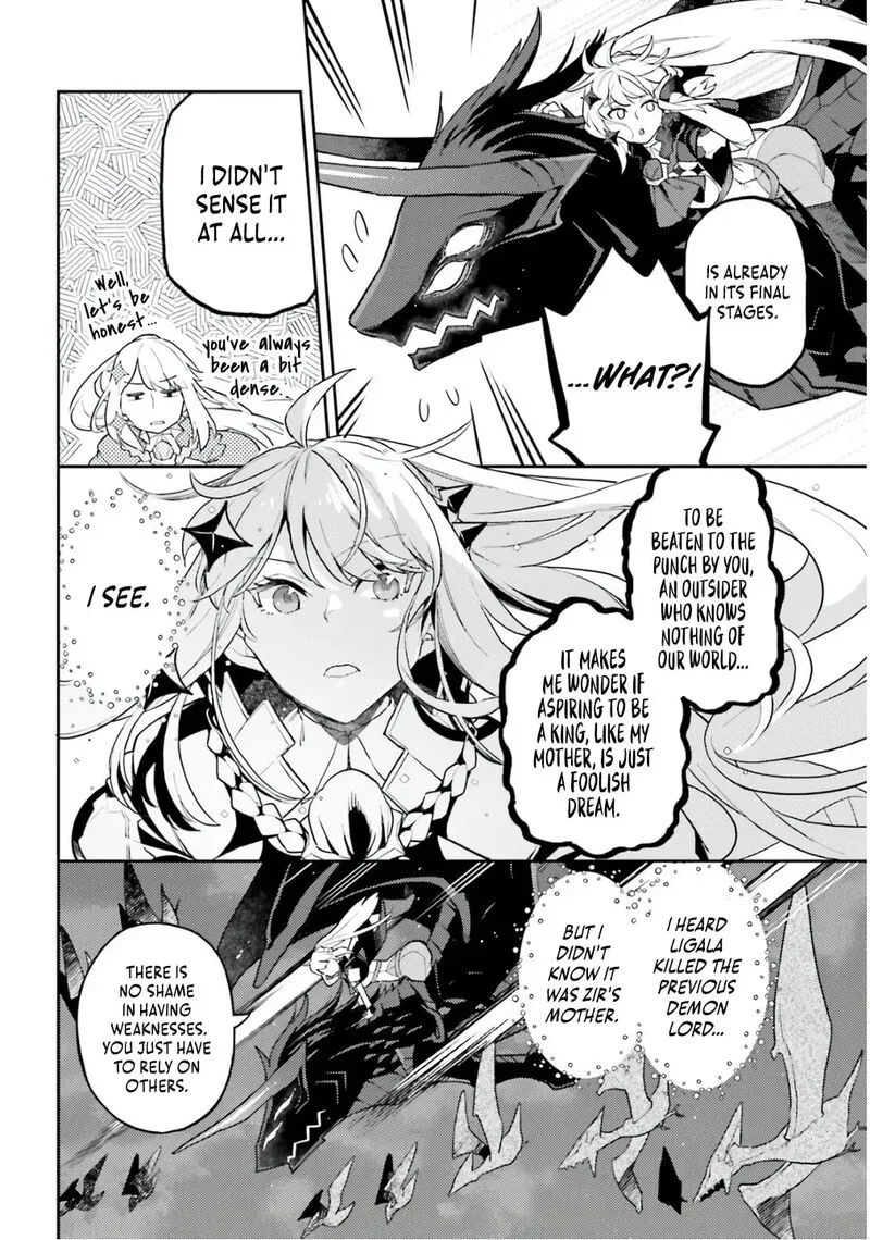 Akuyaku Ikka no Okugata, Shi ni Modori shite Kokoro wo Irekaeru. Chapter 35 page 8