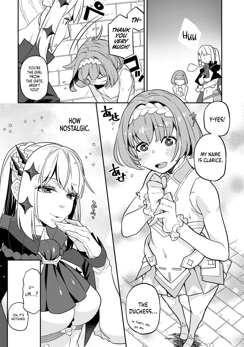 Akuyaku Ikka no Okugata, Shi ni Modori shite Kokoro wo Irekaeru. Chapter 4 page 7