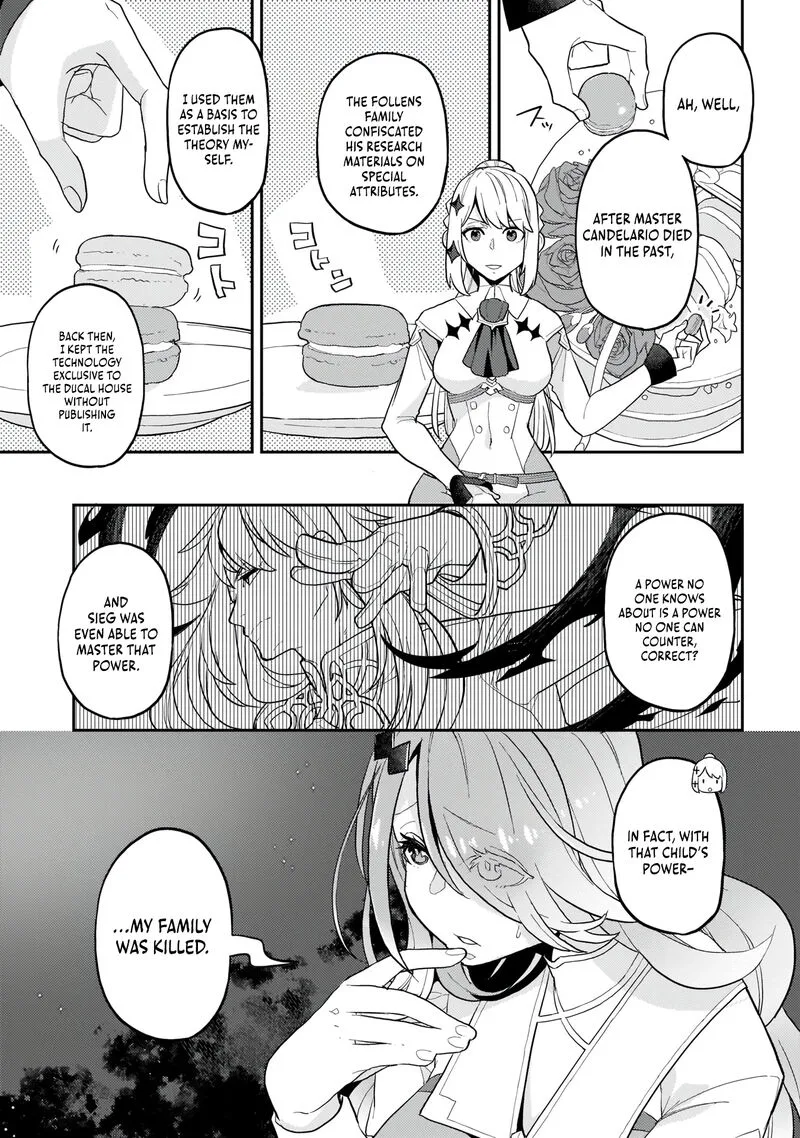 Akuyaku Ikka no Okugata, Shi ni Modori shite Kokoro wo Irekaeru. Chapter 4 page 12