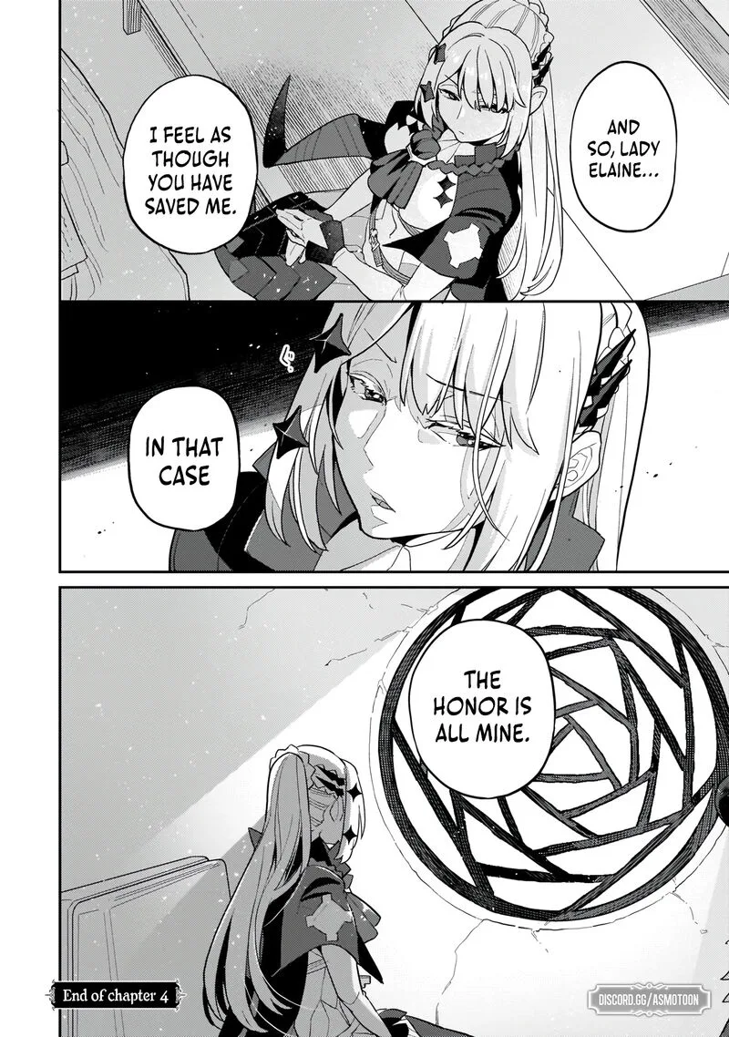 Akuyaku Ikka no Okugata, Shi ni Modori shite Kokoro wo Irekaeru. Chapter 4 page 29
