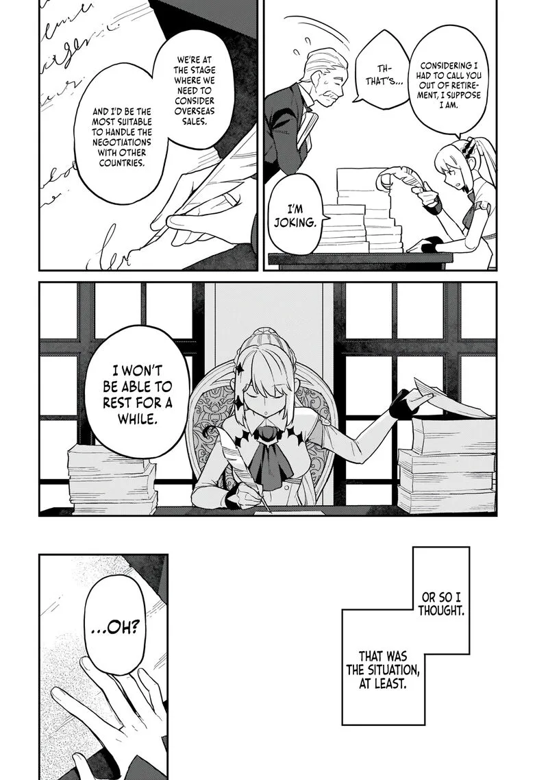 Akuyaku Ikka no Okugata, Shi ni Modori shite Kokoro wo Irekaeru. Chapter 5 page 5